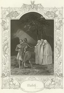 Macbeth, Acte I, scène iii - Joseph Kenny Meadows